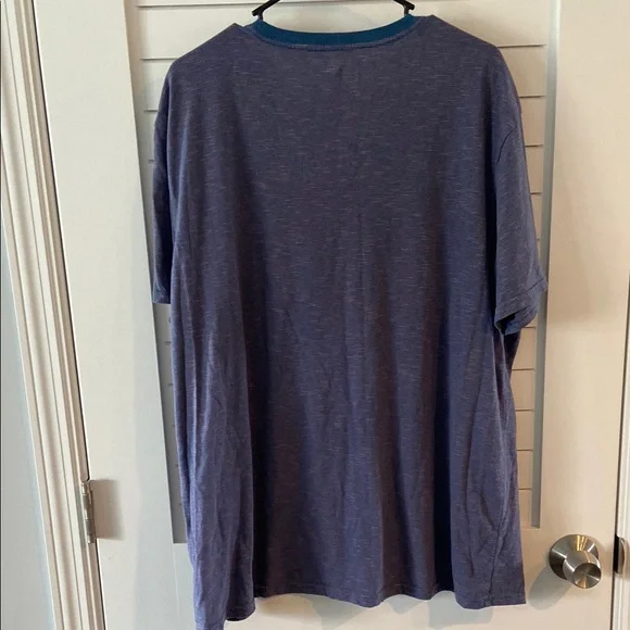 Goodfellow & Co Blue Short Sleeve Tee 2XL - Picture 4 of 4